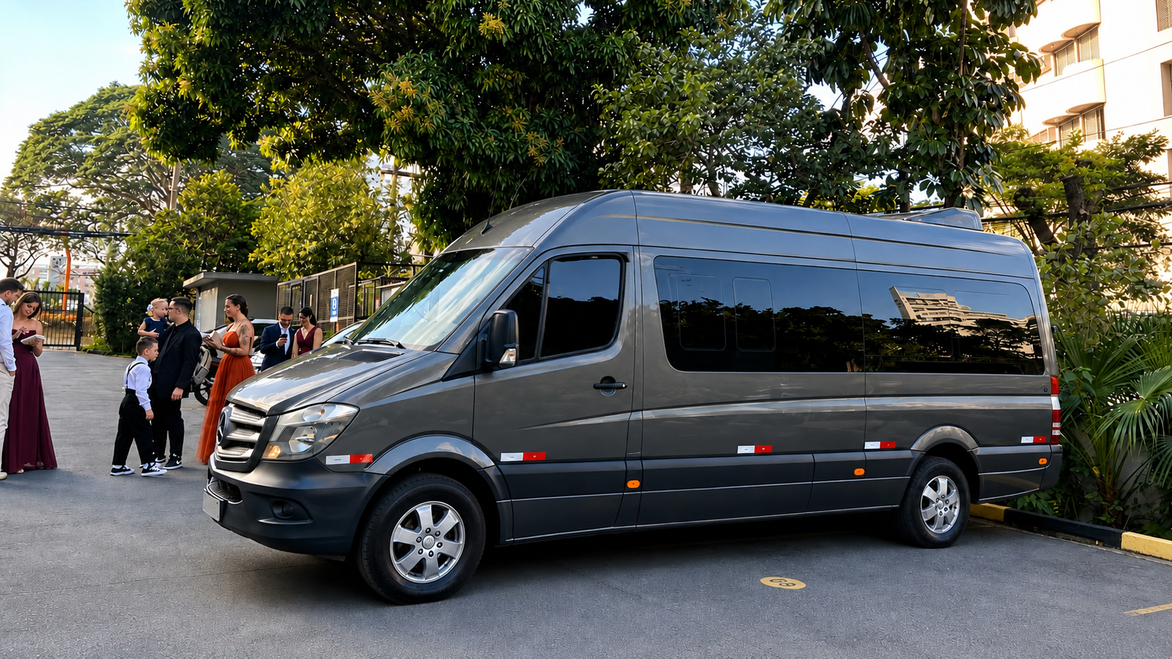 Van em casamento ou evento